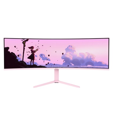 AROZZI Monitor Nova 49 Curved / 49", 5120 x 1440, VA, 165 Hz, 4 ms, HDMI, DisplayPort, roza